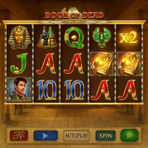 Betano - Book of Dead Slot Game